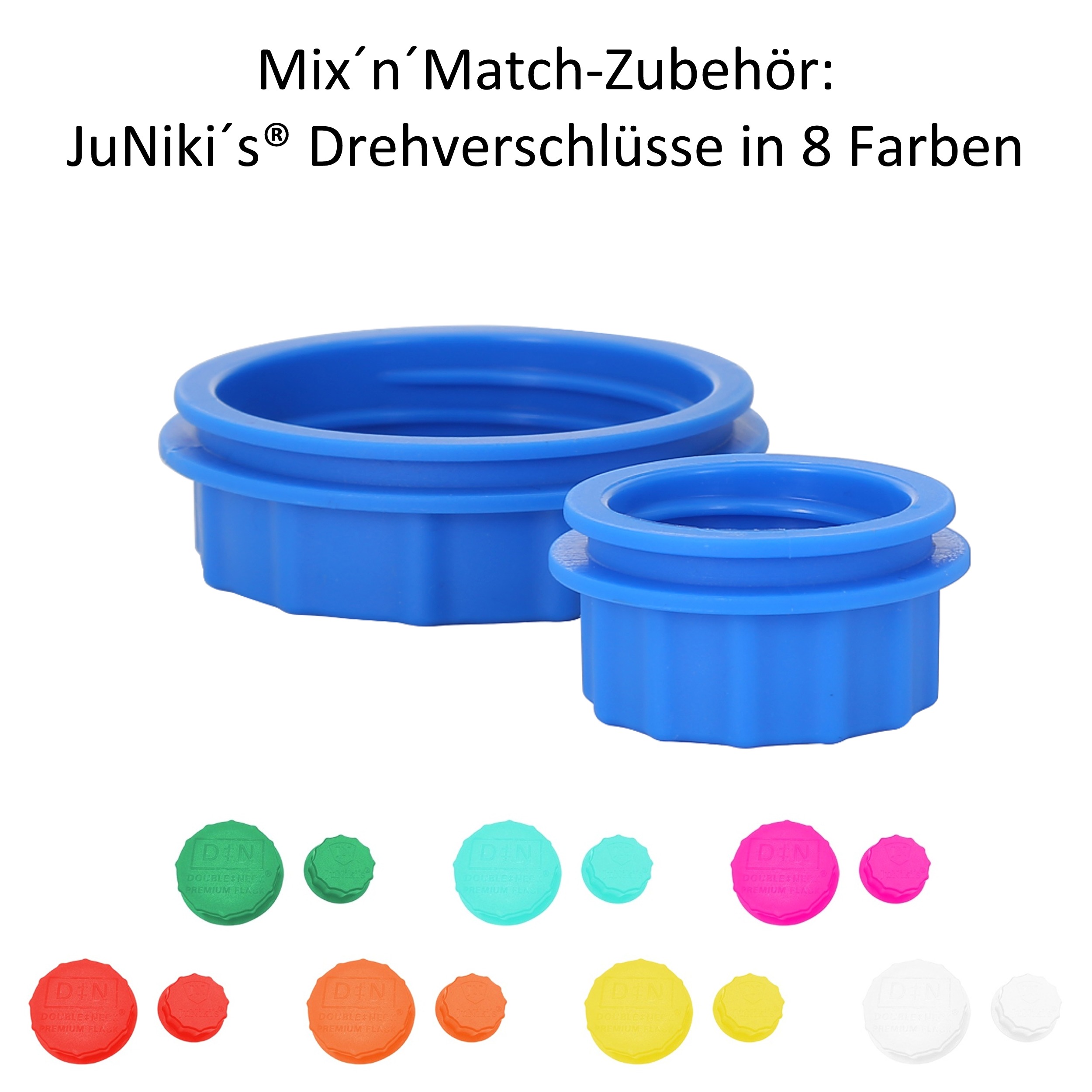 Mix´n´Match: Drehverschlüsse